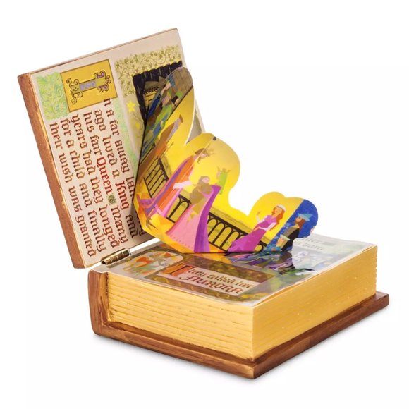 DISNEY Sleeping Beauty Storybook Musical Living Magic Sketchbook Ornament 2023 - Picture 4 of 4